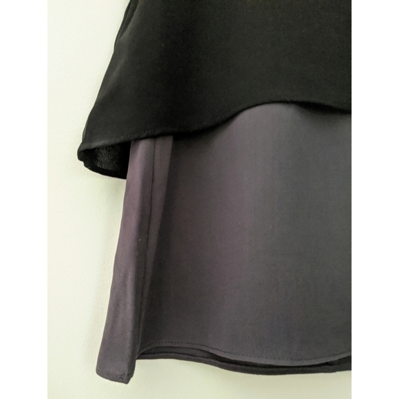 C. Luce Black and Grey Sleeveless Top - Picture 4 of 6